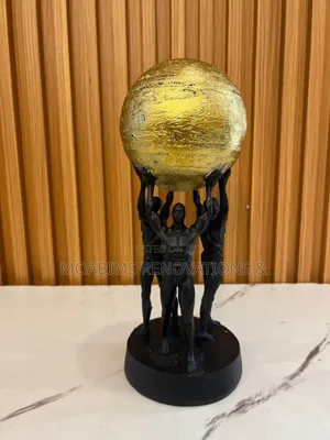 Tri-Men Sculpture Decor