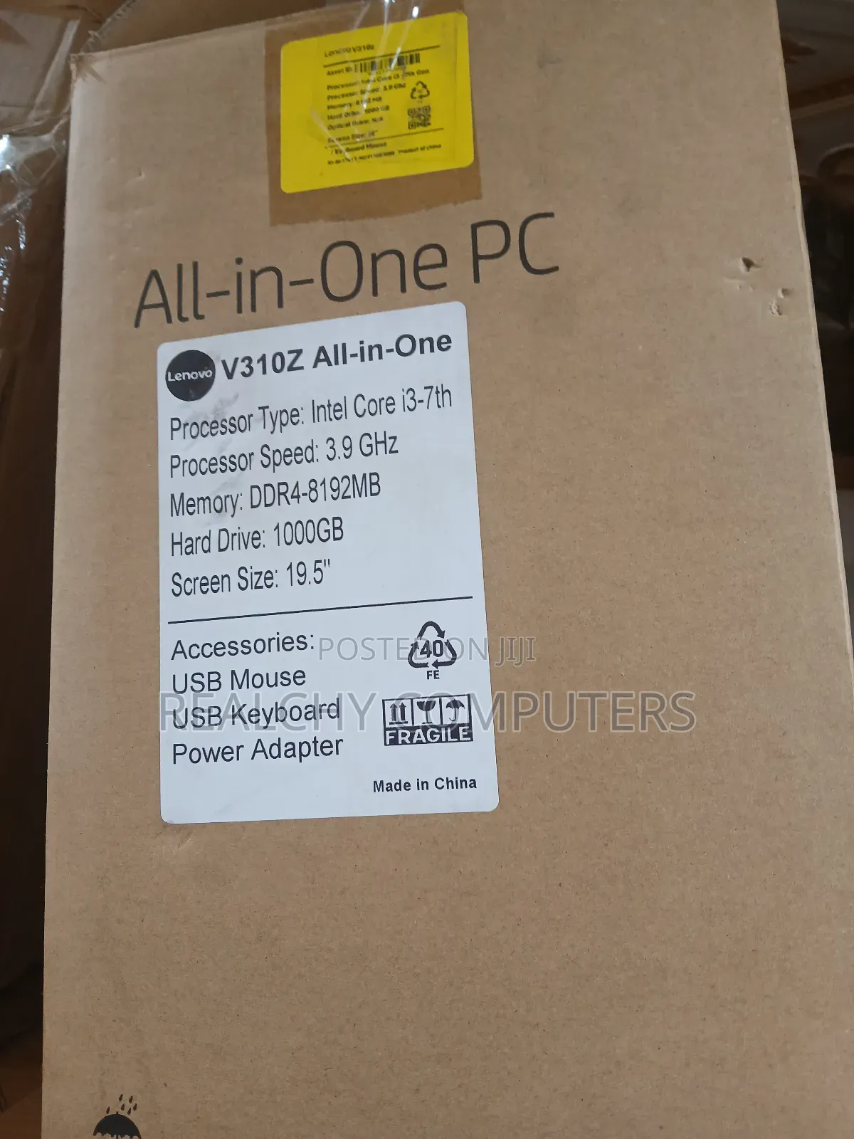 New Desktop Computer Lenovo V310z AIO 8GB Intel Core I3 HDD 500GB