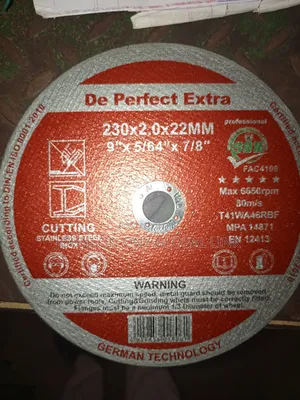 9" Cutting Disc (De Perfect Extra)
