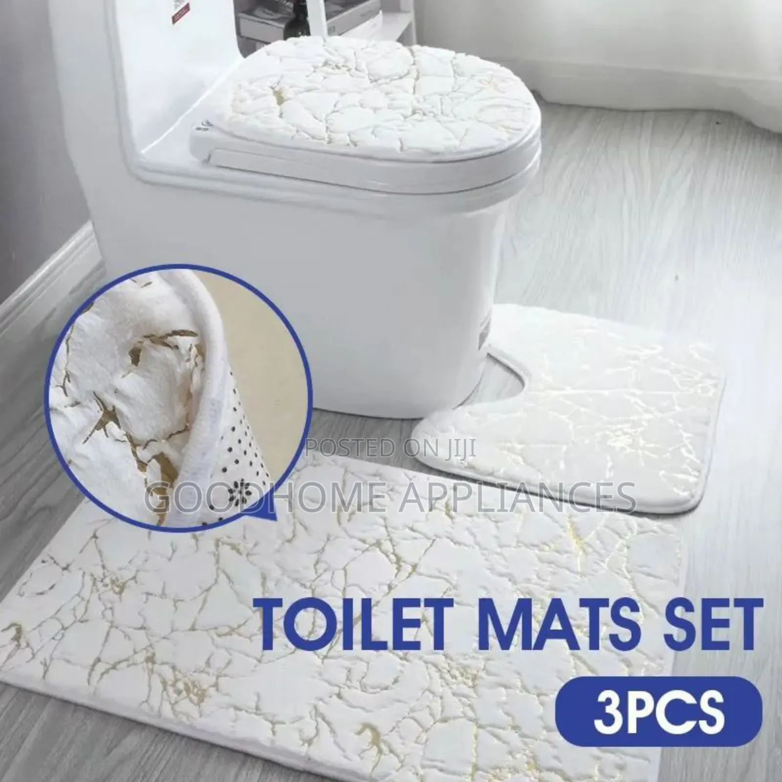 3 in 1 Toilet Foot Mat