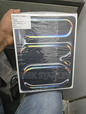 New Apple iPad Pro 13 (2024) 512 GB Black