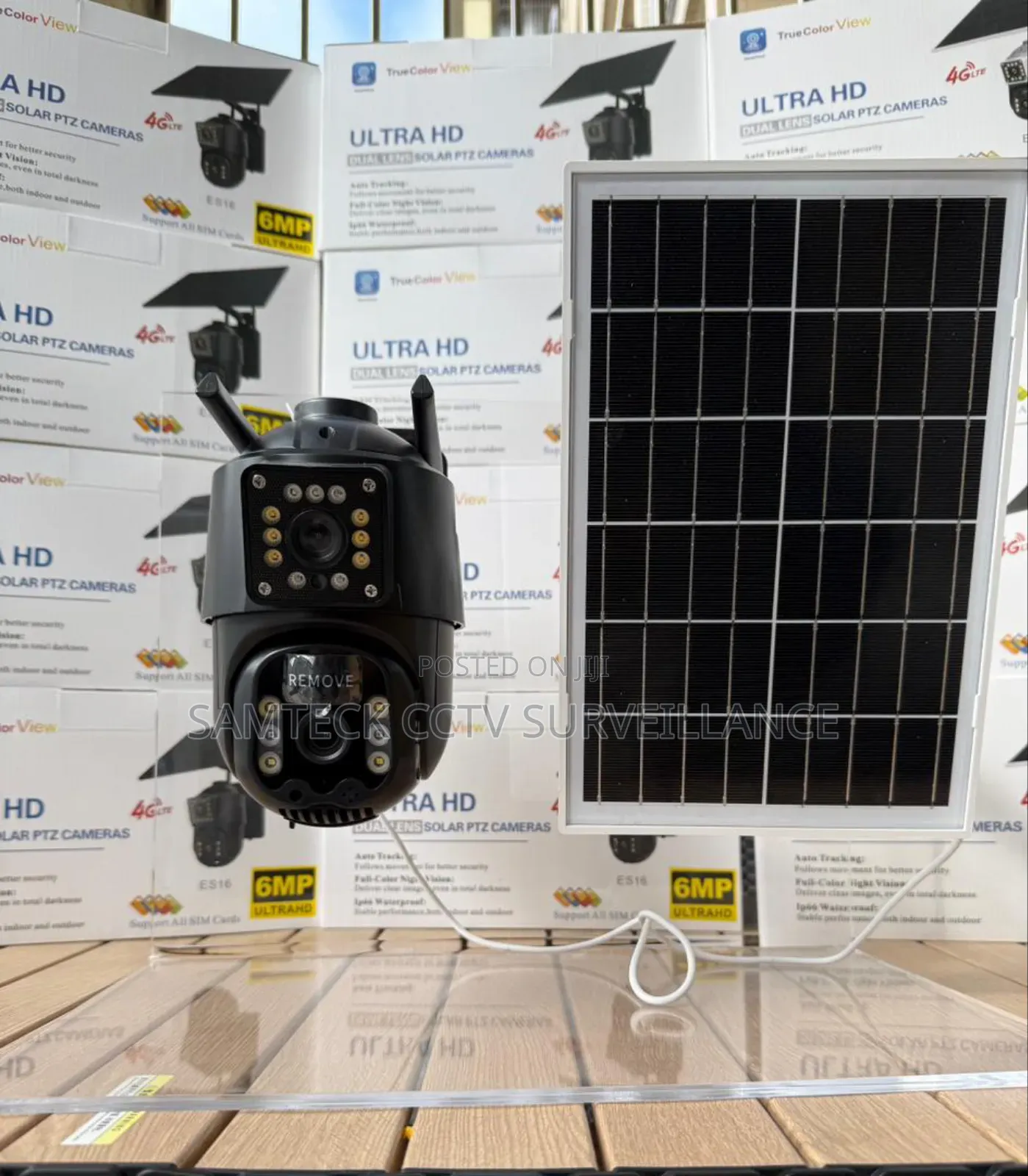True Color View Esecloud Solar Dual View Camera