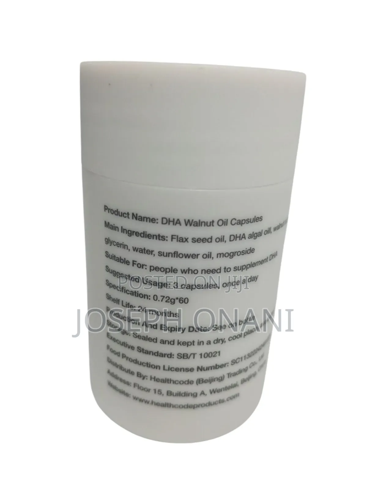 Dha Walnuts Oil Capsule for Fertility Boost