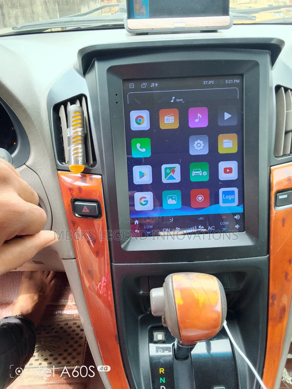 Rx300 Lexus Tesla Android Radio System