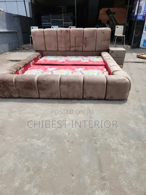 Standard Brand New 7by6 Bed With Its Side Drawer