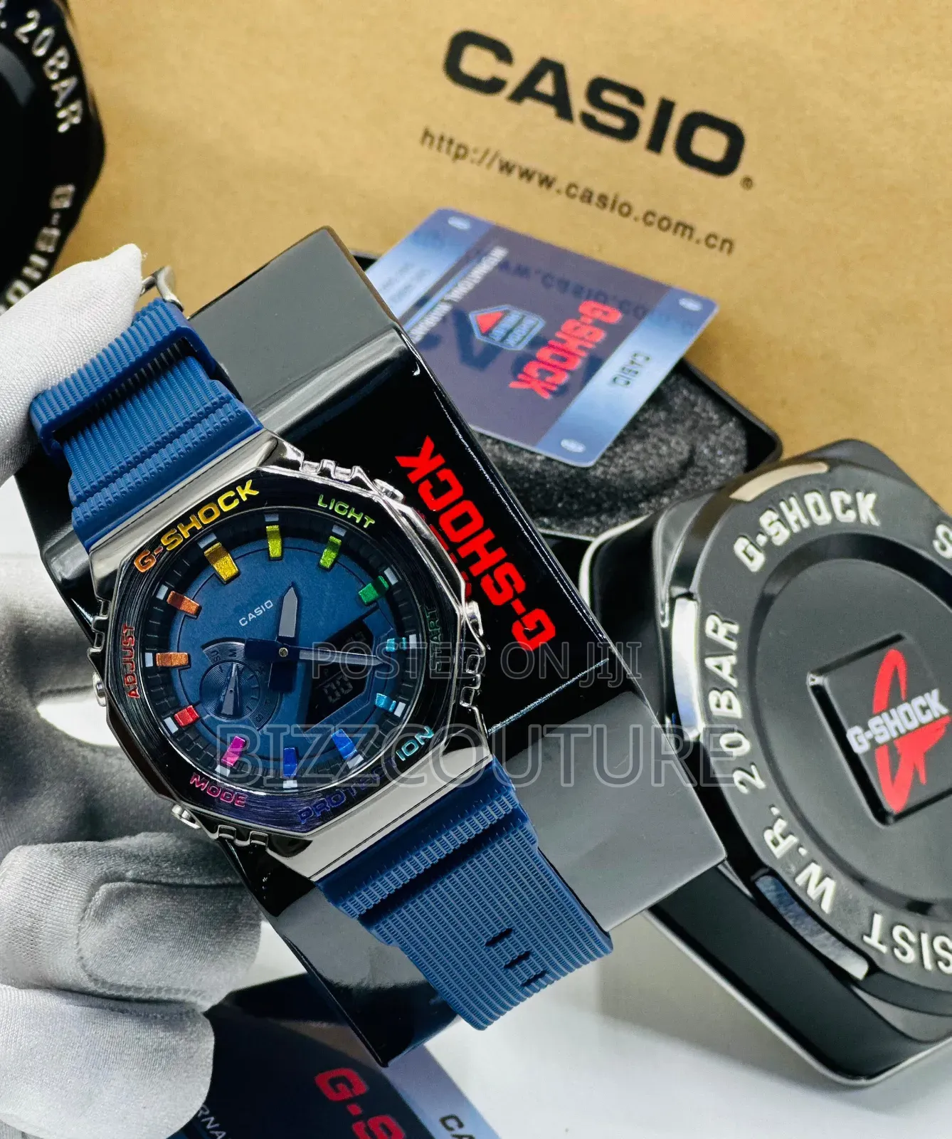 Original G-Shock Blue Rubber Strap Watch
