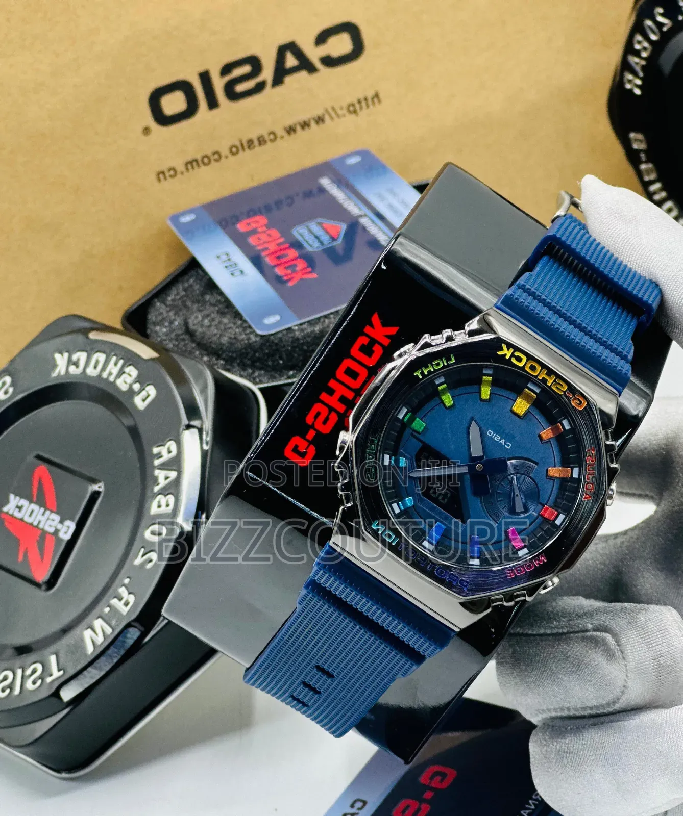 Original G-Shock Blue Rubber Strap Watch