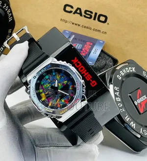 Original G-Shock Black Rubber Strap Watch