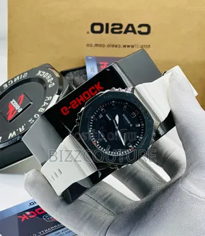 Original G-Shock White Rubber Strap Watch