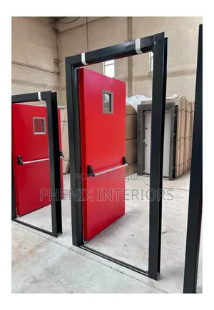 3feet × 8feet Fire Alarm Security Exit Door