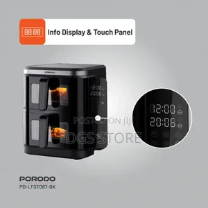 Porodo Lifestyle Lfs087 Double Stack Air Fryer 11l