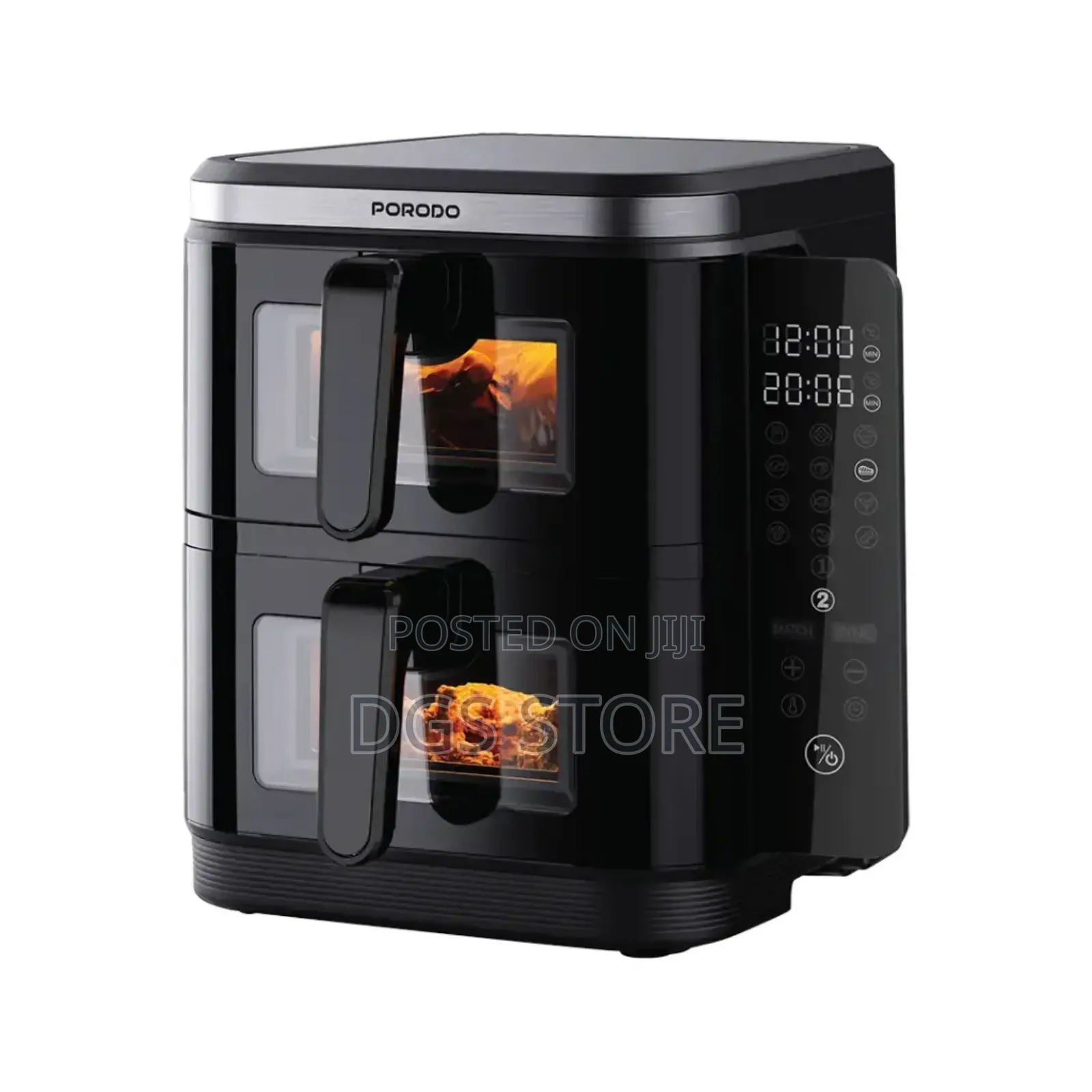 Porodo Lifestyle Lfs087 Double Stack Air Fryer 11l