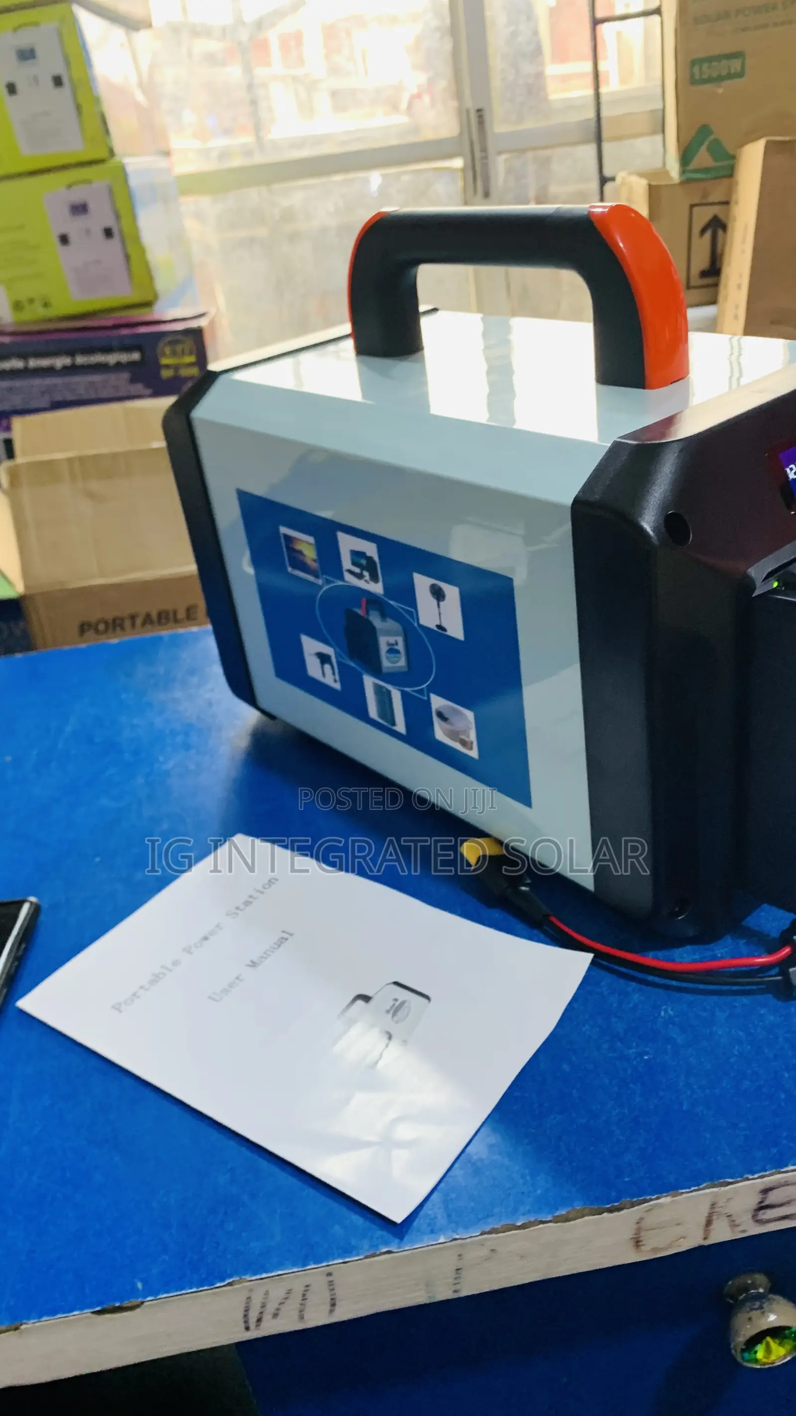 500w Solar Generator With 200w Solar Panel