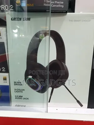 Green Lion Gp32x Gaming Headphone - Black