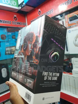 Green Lion Gp32x Gaming Headphone - Black