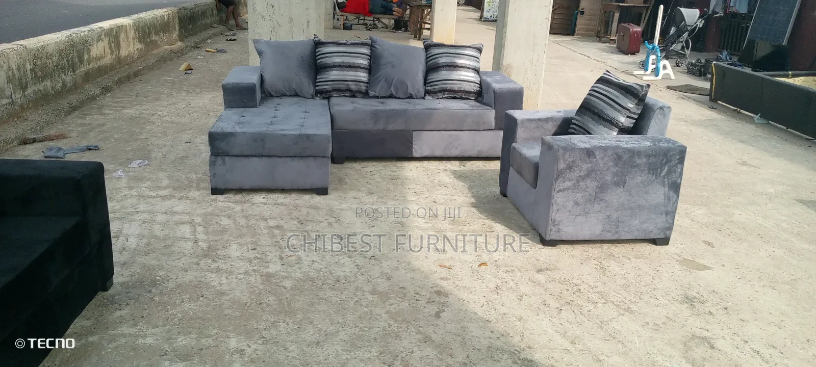 Simple Styled L Shaped Sofa Sets for Homes and Office