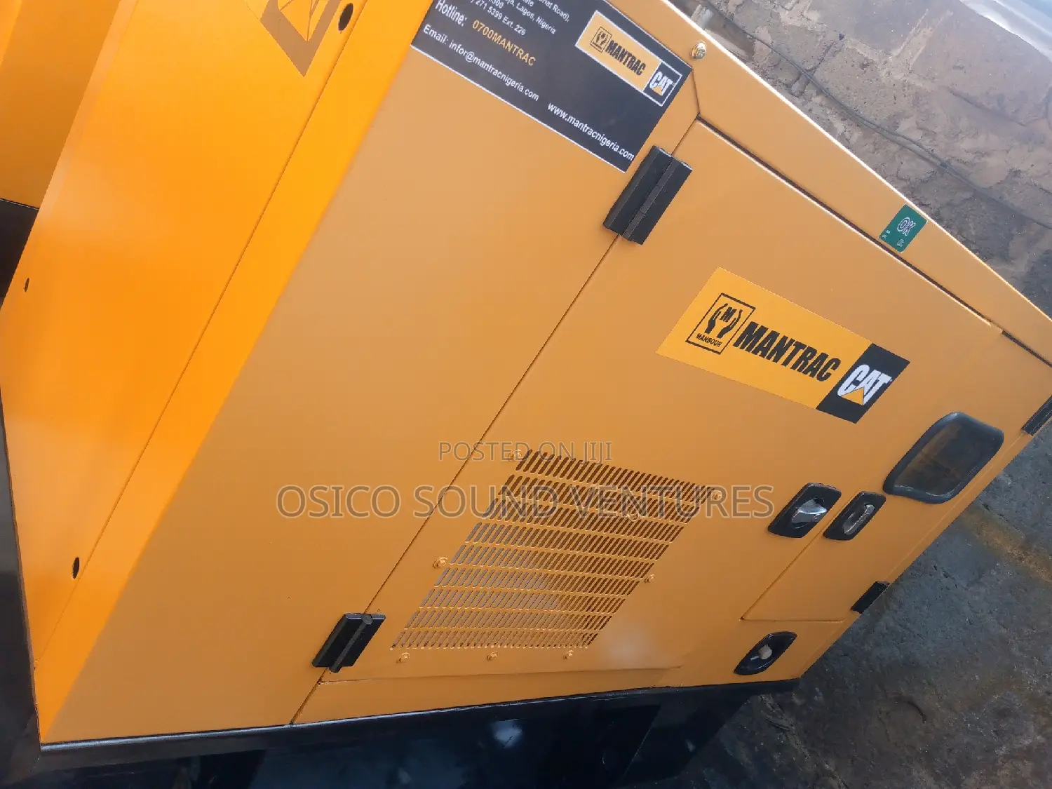 22kva Mantrac Diesel Soundproof Generator