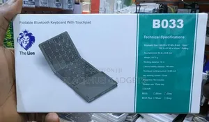 Foldable Bluetooth Keyboard With Touchpad