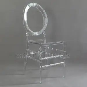 Clear O Back Event Chair