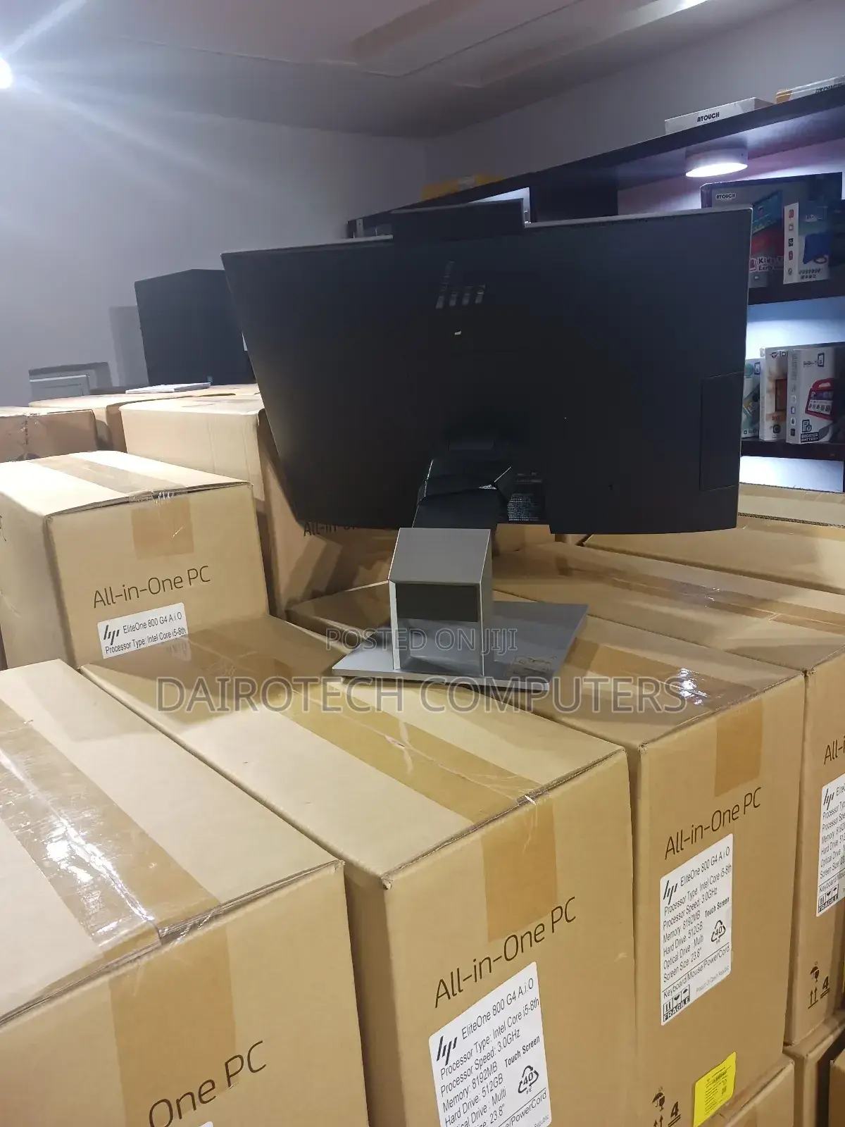 New Desktop Computer HP EliteOne 800 G3 8GB Intel Core i5 HDD 512GB