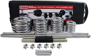 50kg Adjustable Dumbbell Set