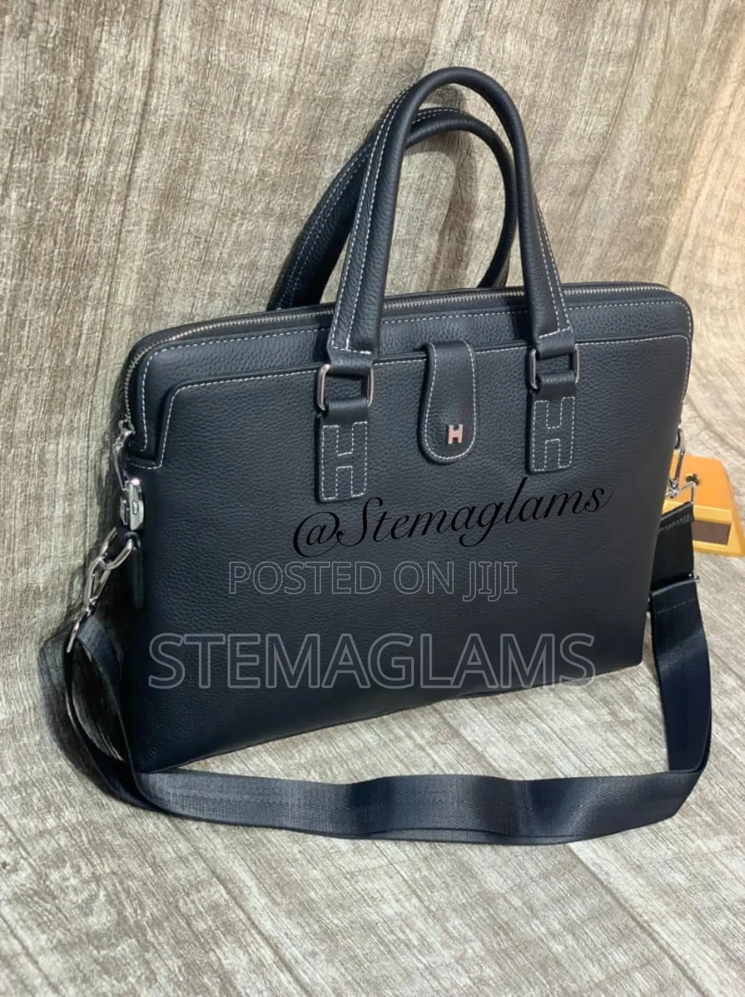 Versace Lightweight Laptop, Zip Closure