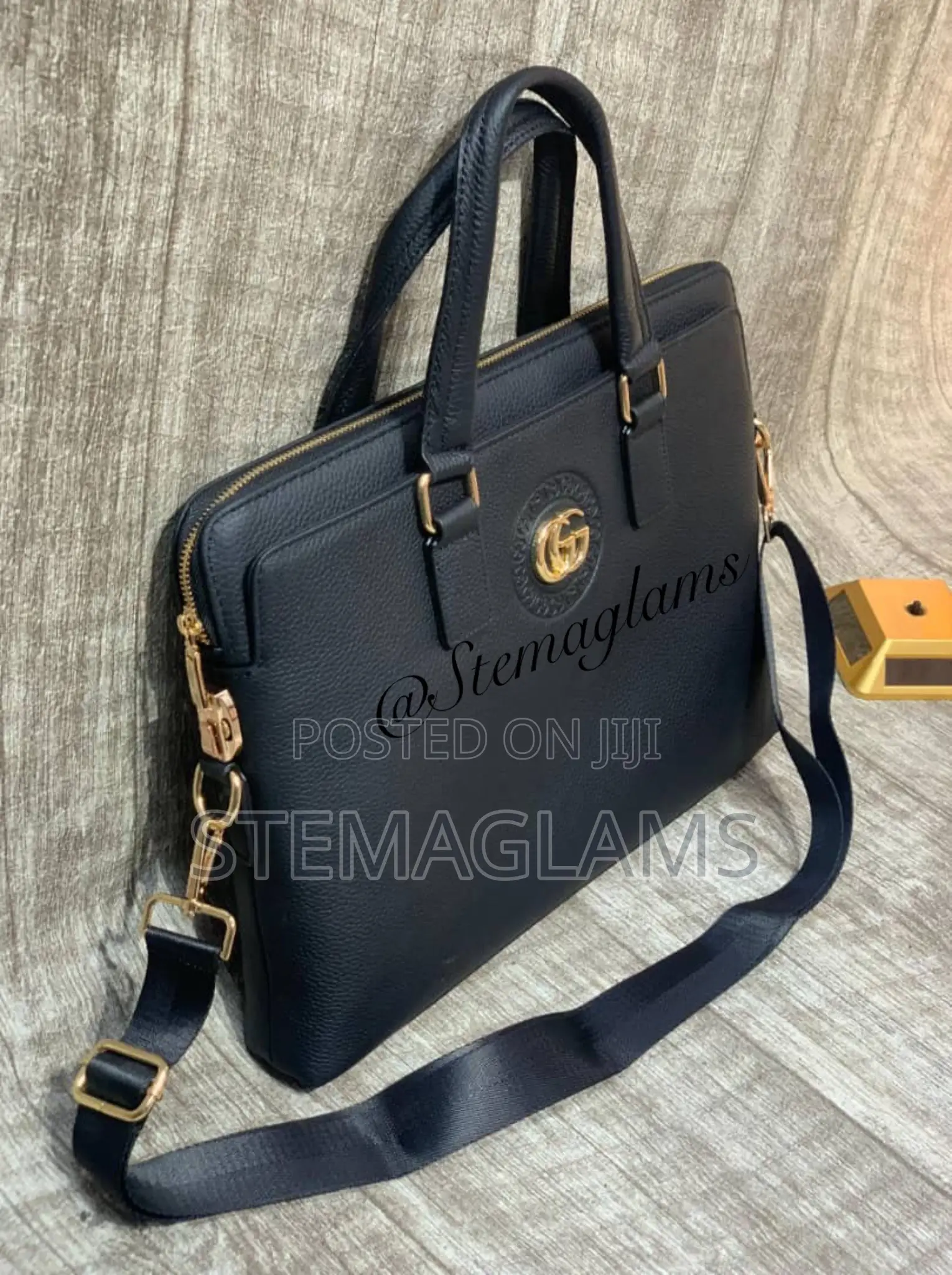 Versace Lightweight Laptop, Zip Closure