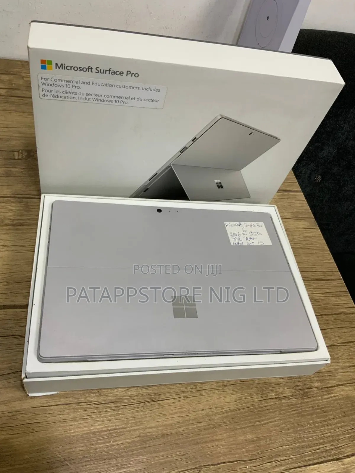 Laptop Microsoft Surface Pro 6 8GB Intel Core i5 SSD 256GB