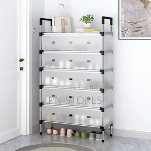 7 Layers Shoe Rack With Transparent Cover