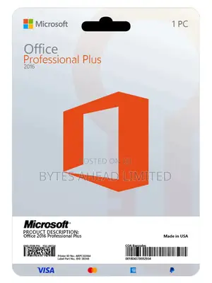 Photo - Office 2016 Professional Plus – Digital License (Pc)