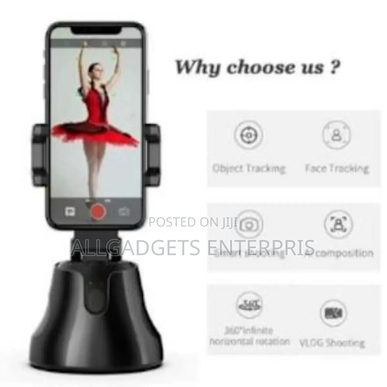 Auto Face Tracking Camera Gimbal Stabilize