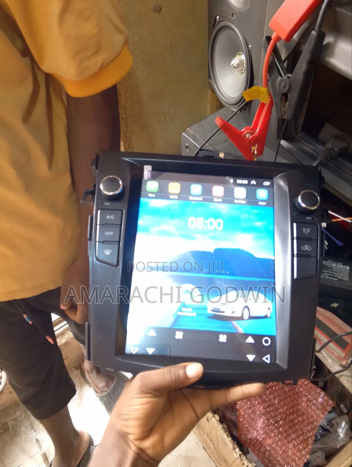Tesla Andriod Navigation Screen for Automatic Corolla 2008