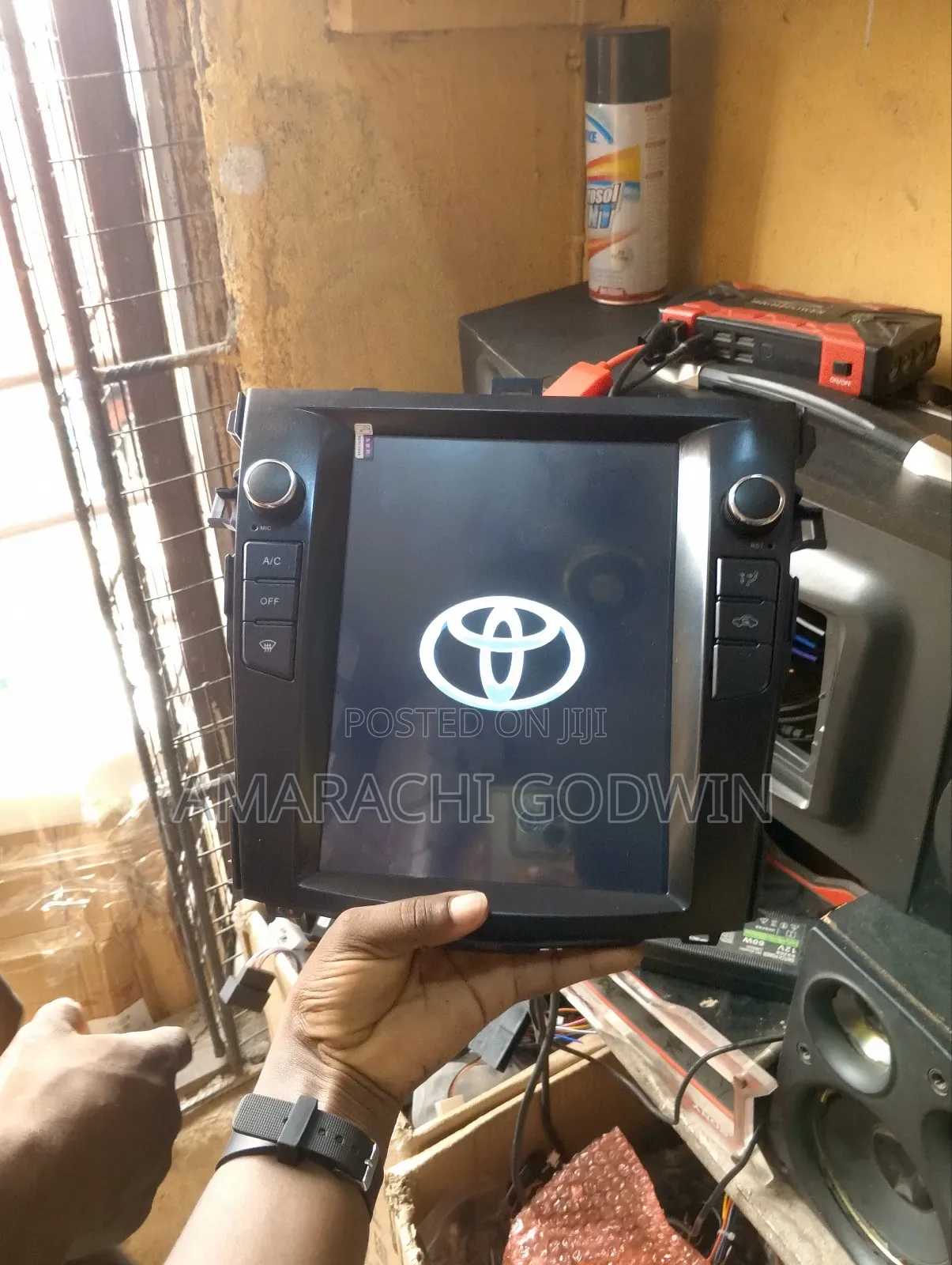 Tesla Andriod Navigation Screen for Automatic Corolla 2008