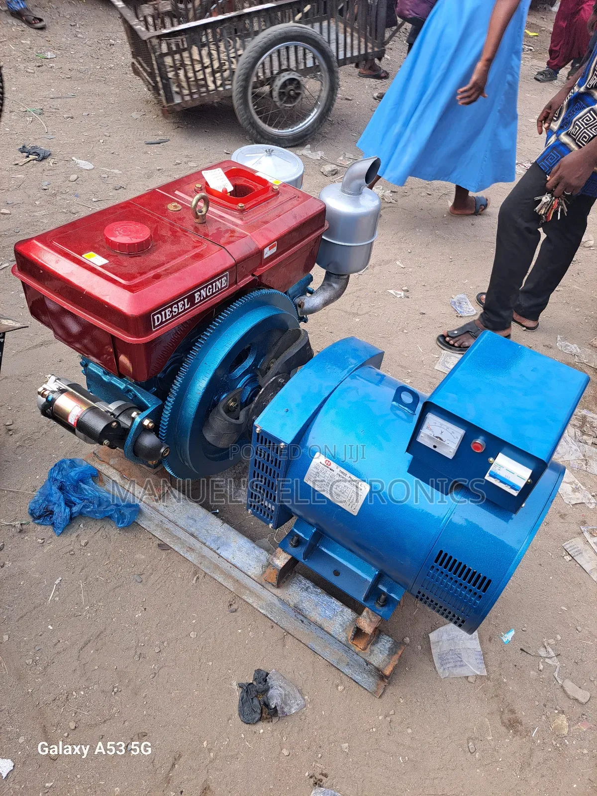 #$% Basic Diesel Gen 1130 Engine With 40kva Coil 100% Copper