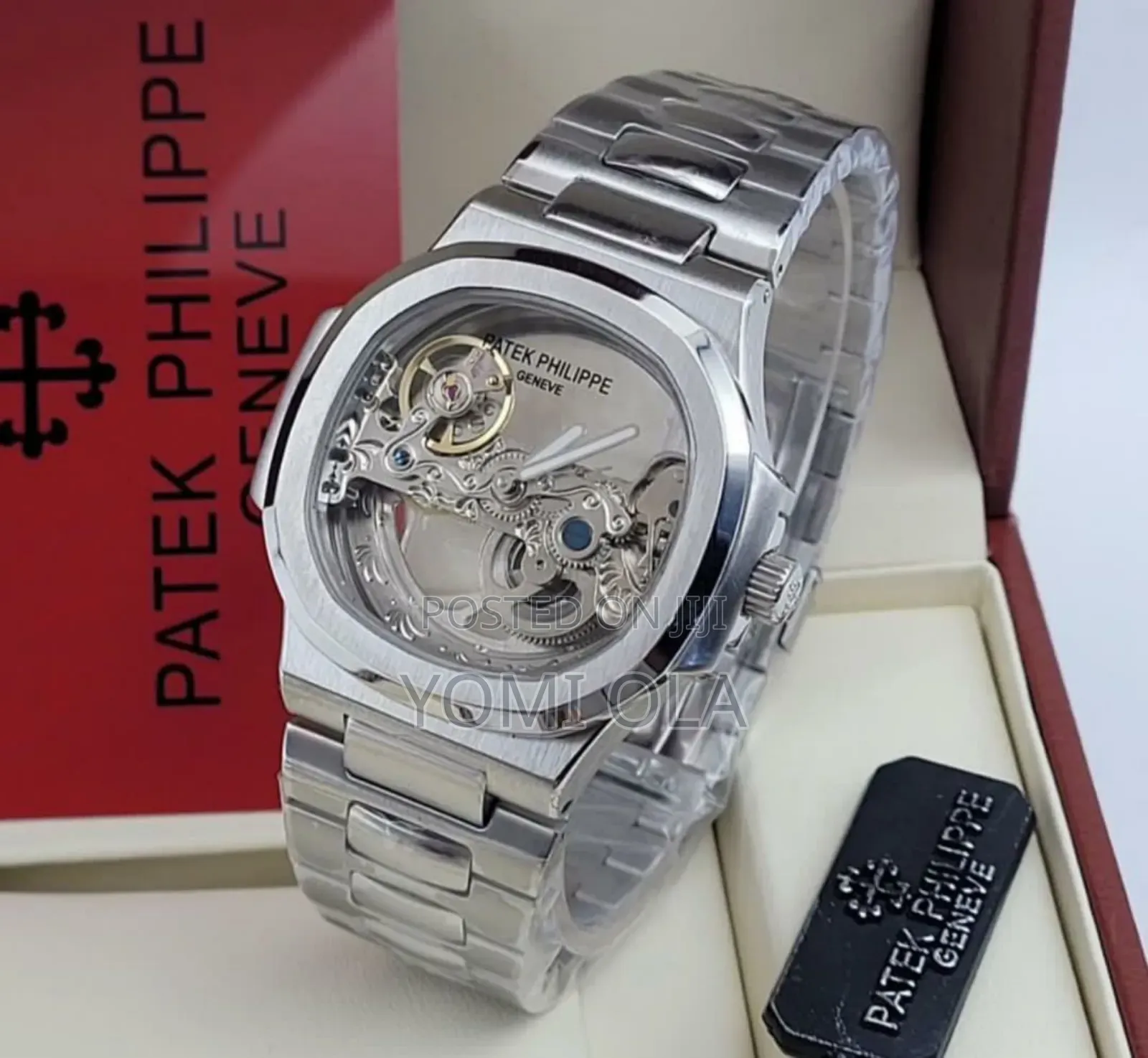 Patek Philippe Mechanical Transparent Movement Watch
