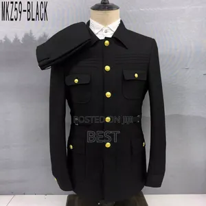 Men Quality Safari Long Sleeve Suit