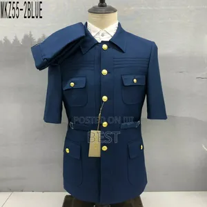 Men Quality Safari Short Sleeve Suit