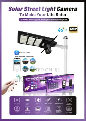 Solar Street Light With Camera