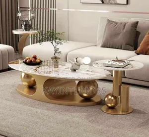 Imported Center Table With Side Table