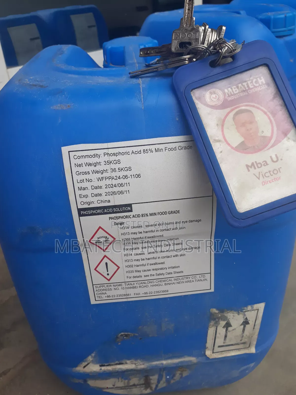 Phosphoric Acid Food Grade