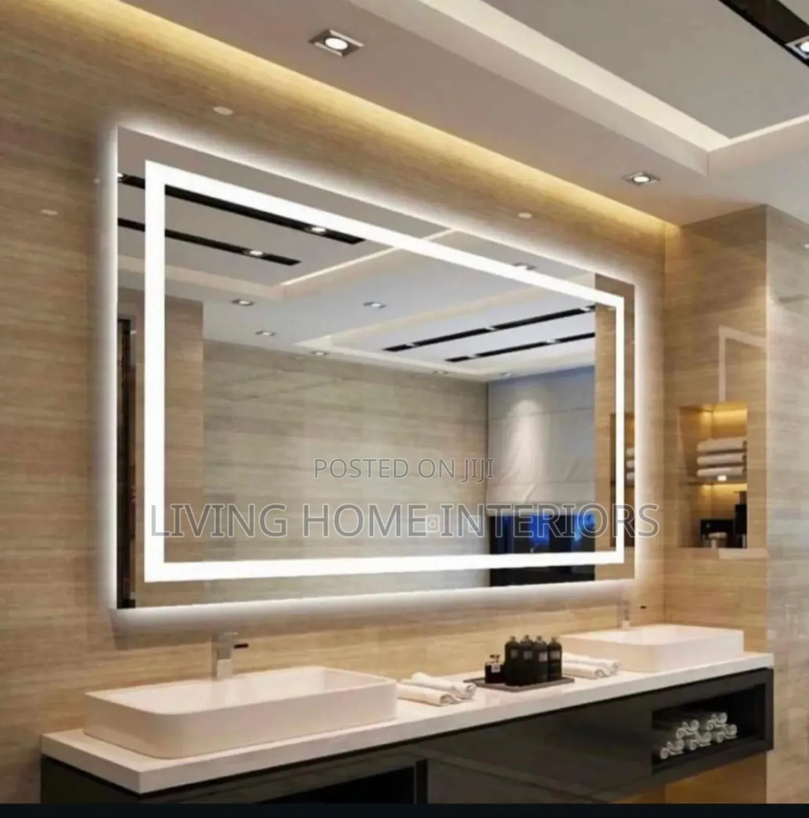 150 by 50cm Bathroom and Dining Mirror