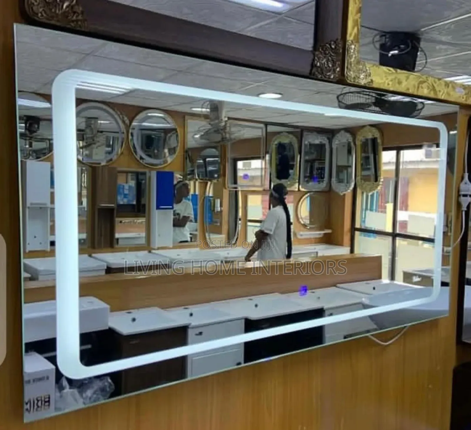 150 by 50cm Bathroom and Dining Mirror