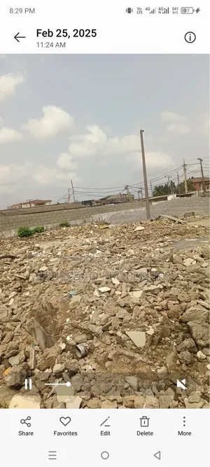 5 Plots Facing Sango Idiroko Road