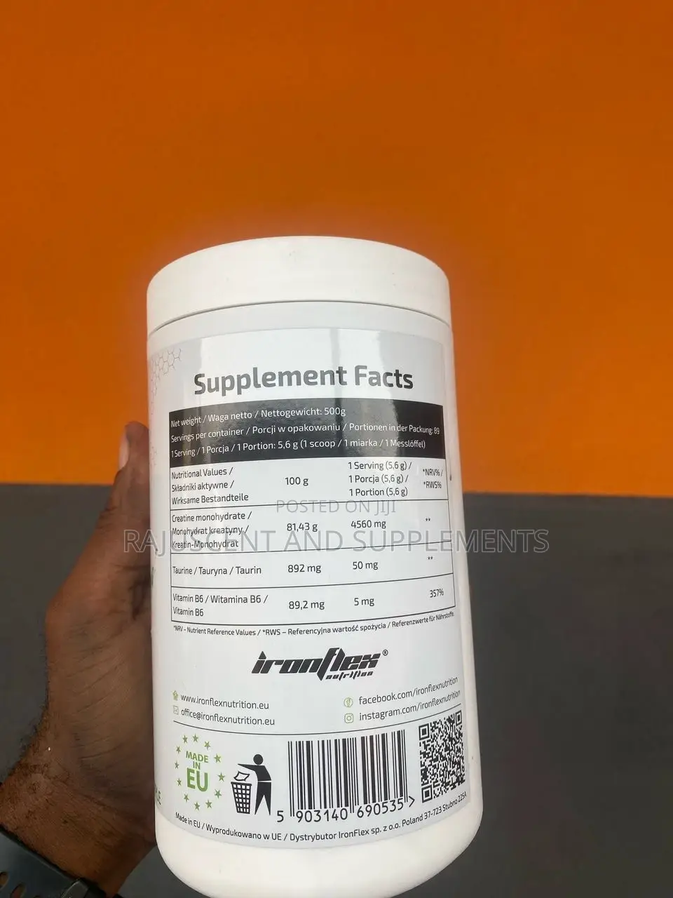 Ironflex Creatine Monohydrate