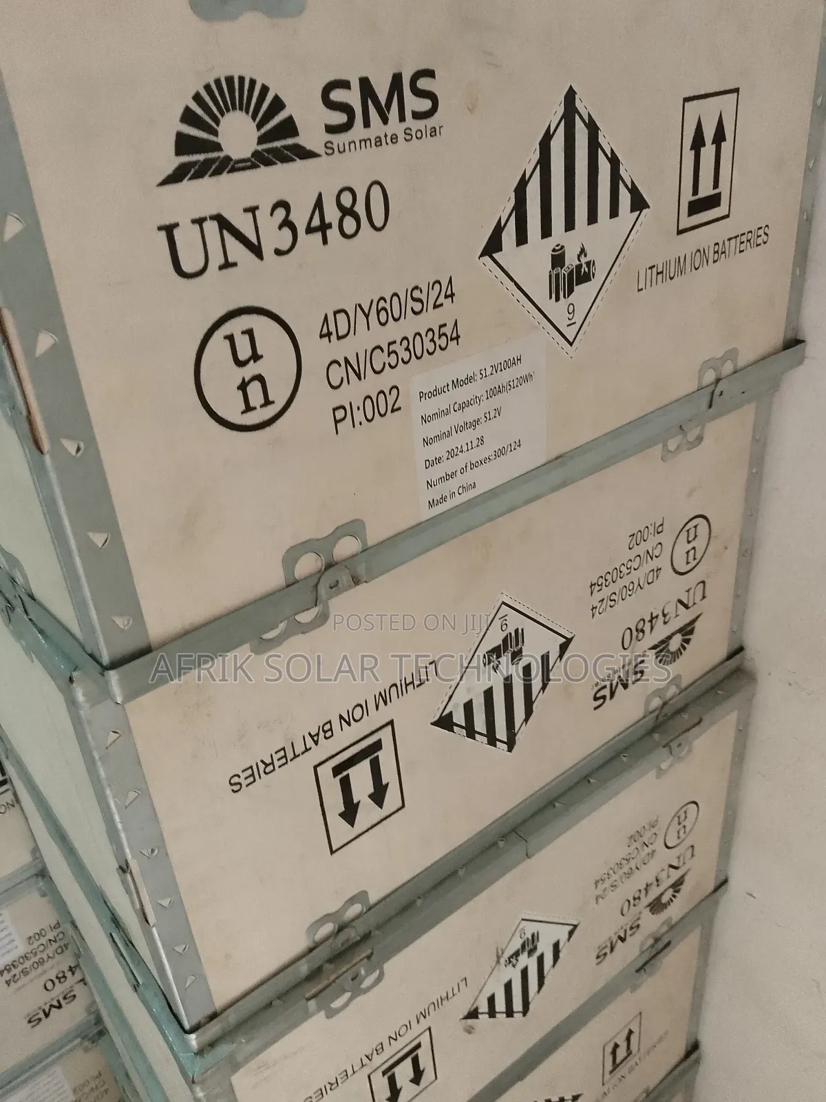 SMS Lithium Battery 48v 5kwh