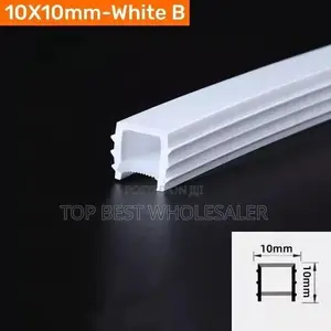 Silicone Flexible Led Channel Recessed Led Strip Channel