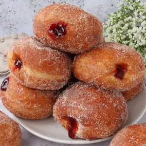 Doughnut, Small Chops, Chicken Pie, Meat Pie, Available
