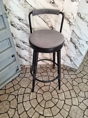 Quality High Bar Leather Stool