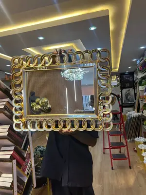 Luxury Rings Edges Decor Mirrors