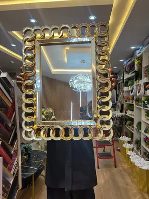 Luxury Rings Edges Decor Mirrors